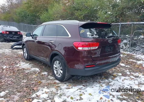 2017 Kia Sorento 2.4L Lx from USA, damaged, VIN 5XYPG4A32HG248637